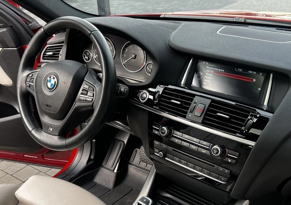 BMW X4 cena 99700 przebieg: 88000, rok produkcji 2015 z Oleszyce małe 781